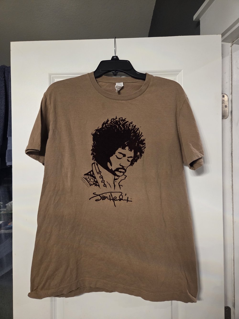 Jimi Hendrix Graphic Tee - Brown